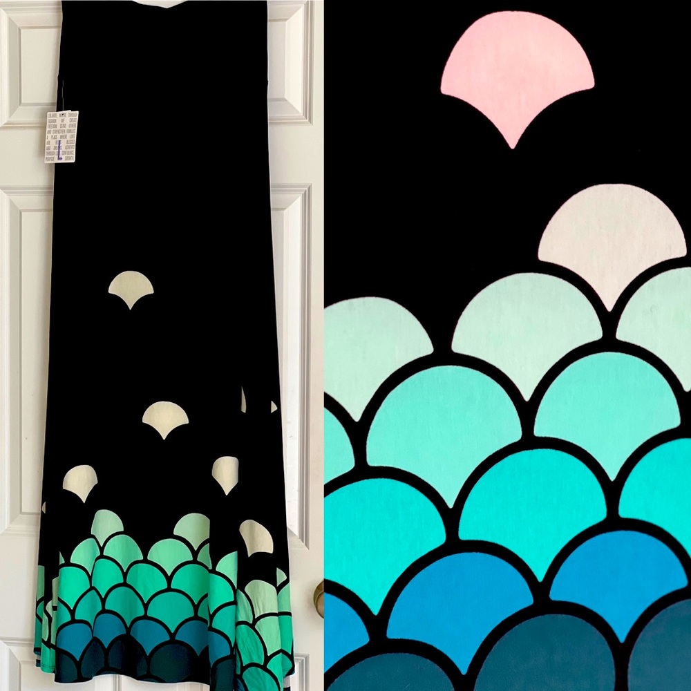 Lularoe Mermaid Maxi 🧜‍♀️